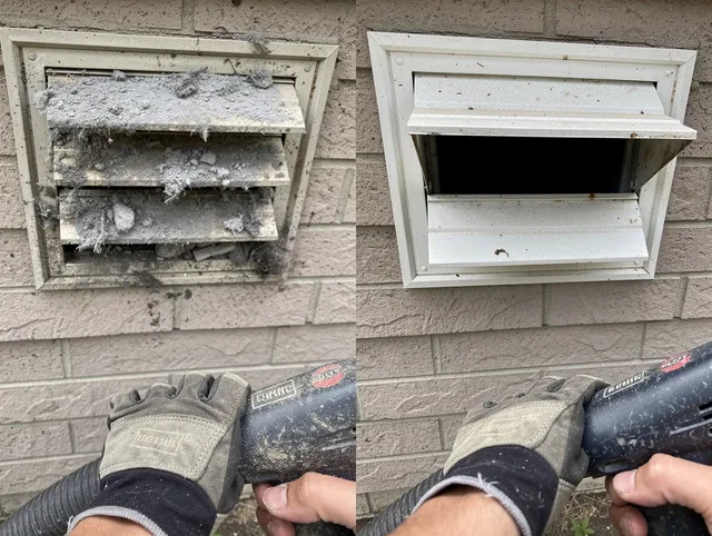 Professional dryer exhaust vent cleaning by Plainville Dryer Vent Cleaning in Plainville