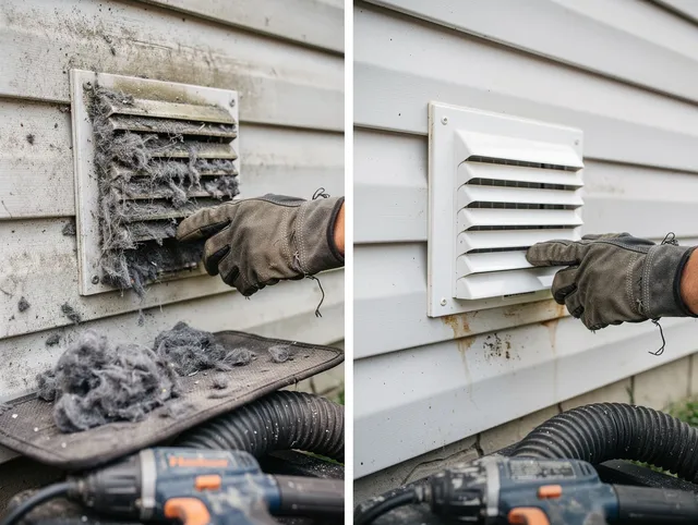 Residential dryer vent cleaning by Plainville Dryer Vent Cleaning in Plainville